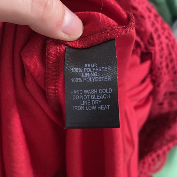 Lulu’s Real Life Dream Berry Red Lace Midi Dress - Picture 13 of 13